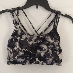 Floral Print Sports Bra